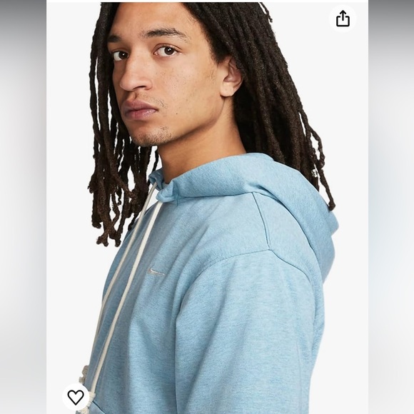 Nike Standard Issue Men's Dri-FIT Pullover Basketball Hoodie (DQ5818-494) Size M - Picture 4 of 12